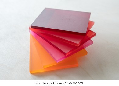 Red Orange Plexiglass