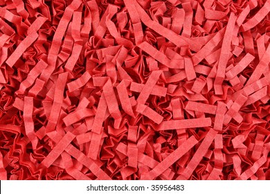 Red Packing Material