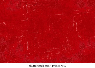 Red painted grunge texture background - Shutterstock ID 1935257519