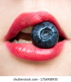 blue berry lipstick