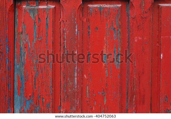 Red Painted Wooden Door Frame Detail Stock Photo Edit Now