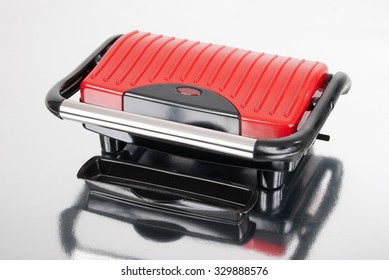 Red Panini Machine