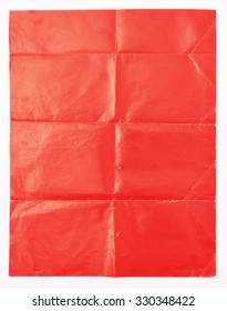 Red Paper Texture 