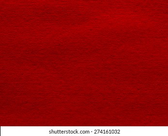 Red Paper Texture Or Background