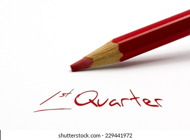 Red Pencil - 1st Quarter 