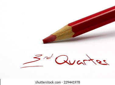 Red Pencil - 1st Quarter 