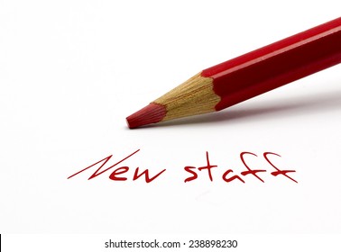 Red Pencil - New Staff