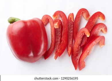 Julienne Red Peppers High Res Stock Images Shutterstock