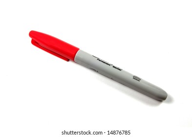 Red Permanent Marker