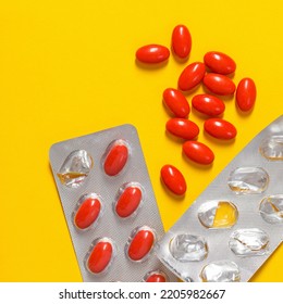 10 4 Yellow Blister Pills Images Stock Photos Vectors Shutterstock