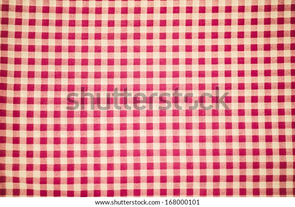 Red Plaid Fabric Background Stock Photo (Edit Now) 168000101