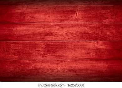 red planks background or wooden boards texture