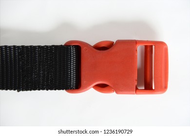 Red Plastic Buckle