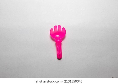 Red Plastic Fork - Kids Toys