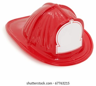 Red Plastic Toy Fire Fighter Helmet Stock Photo 67763215 | Shutterstock