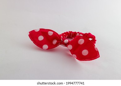 Red Polka Dot Hair Band