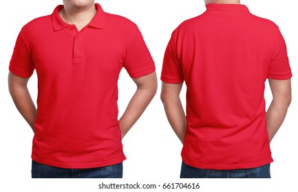 polo red t shirt