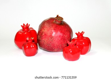 Red Pomegranate Photo - Shutterstock ID 771131359