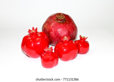 Red Pomegranate Photo - Shutterstock ID 771131386