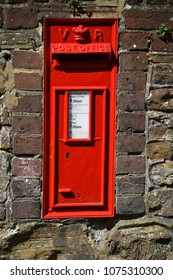 Red Post Pox On Wall