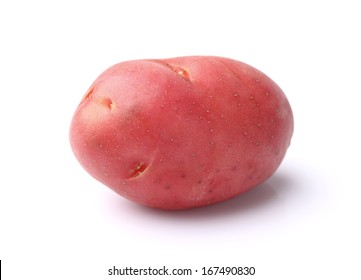 Red Potato In Closeup
