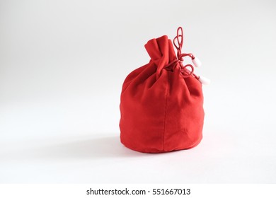 Red Pouch Isolated On White Stock Photo 551667013 | Shutterstock