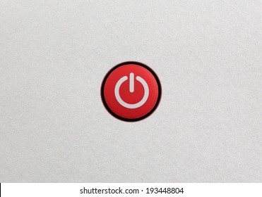 Red Power Button