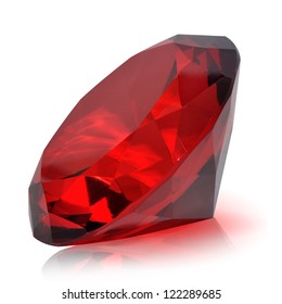 Red Precious Diamond Or Ruby