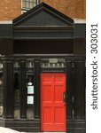 Red Pub Door