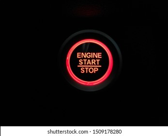 The Red Push Engine Start Button.