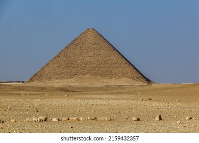 Red Pyramid In Dahshur, Egypt