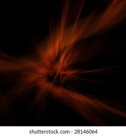 red rays abstract background