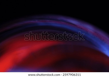 Red reflections of liquid in macro, red liquid surface, bubbles in macro, connection of bubbles in macro, cell from liquid, horror background