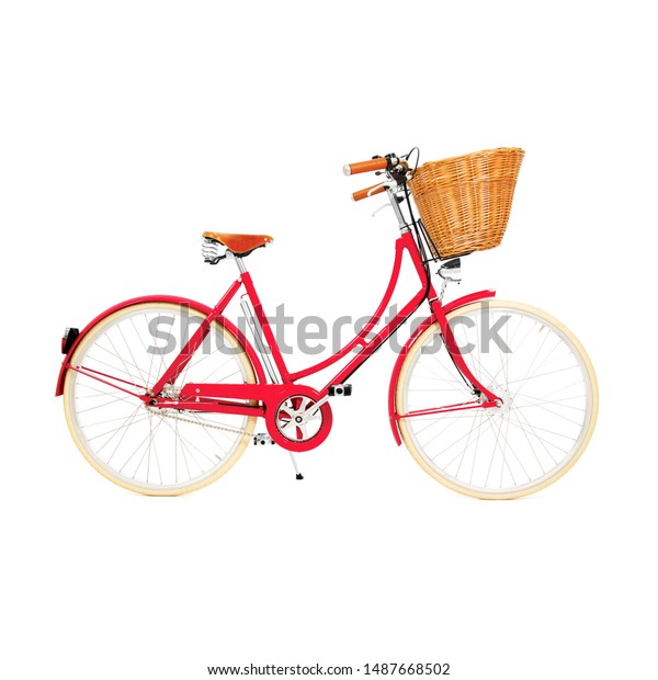 ladies red bike