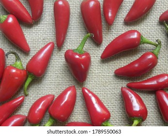 Red Ripe Whole Fresh Fresno Chili Pepper