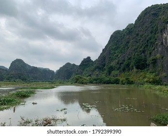 Red River Delta Of Northern Vietnam At Ninh Binh