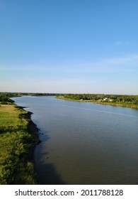 The Red River In Manitoba 