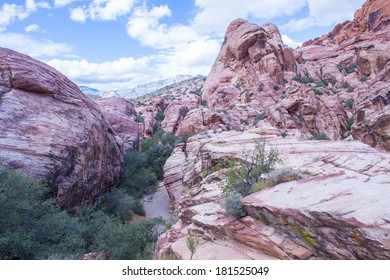  The Red Rock Canyon Near Las Vegas , Nevada.