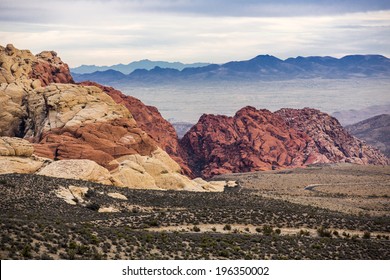 Red Rock Canyon Near Las Vegas, Nevada.