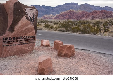 Red Rock Canyon Near Las Vegas, Nevada.