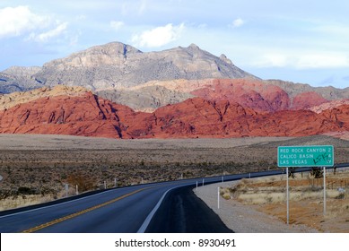 Red Rock Canyon Near Las Vegas Nevada