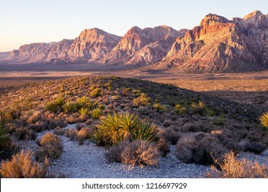 Red Rock Canyon At Sunrise