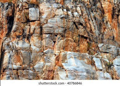 Red Rock Cliff Face