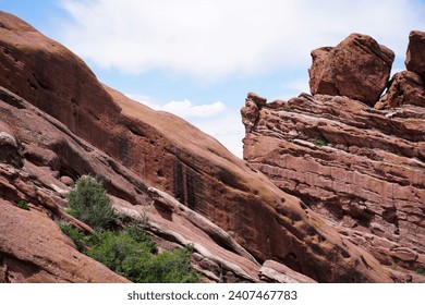 Red rock formation in Denver, Colorado - Powered by Shutterstock