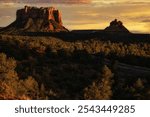 Red rock formations near Sedona in Arizona