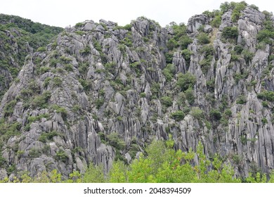 Red Rock Mountains The Park Of Thailand 