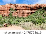 Red Rock Structures in Sedona, Arizona, USA