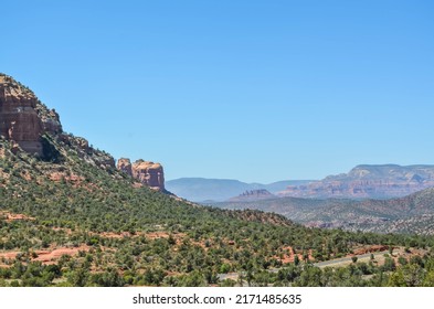 Red Rocks In Coconino National Forest