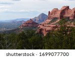 red rocks in sedona arizona Schnebly Hill southwest usa