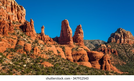 The Red Rocks Of Sedona, Arizona. USA